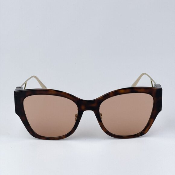 Dior 30MONTAIGNE B2U CD40082U 53Y 26L0 BRAND NEW Sunglasses Havana Brown Women main image 12